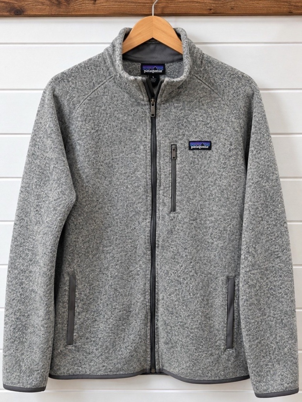 PATAGONIA full zip fleece pullover XL